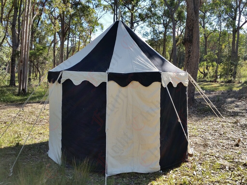 Black & White 3m Pavilion Alternate Angle 1