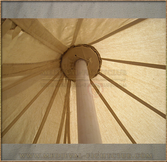 Conical (Bell) Tent Roof Interior