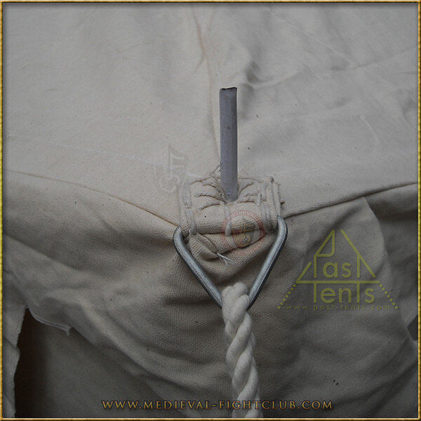 Square Marquee Tent (3m x 3m) Grommet Close-Up