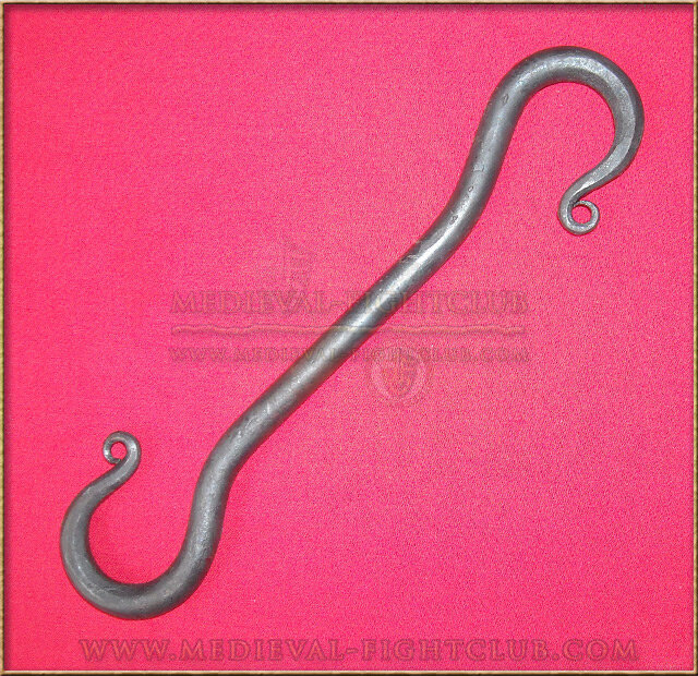 S hook - Large Red Background